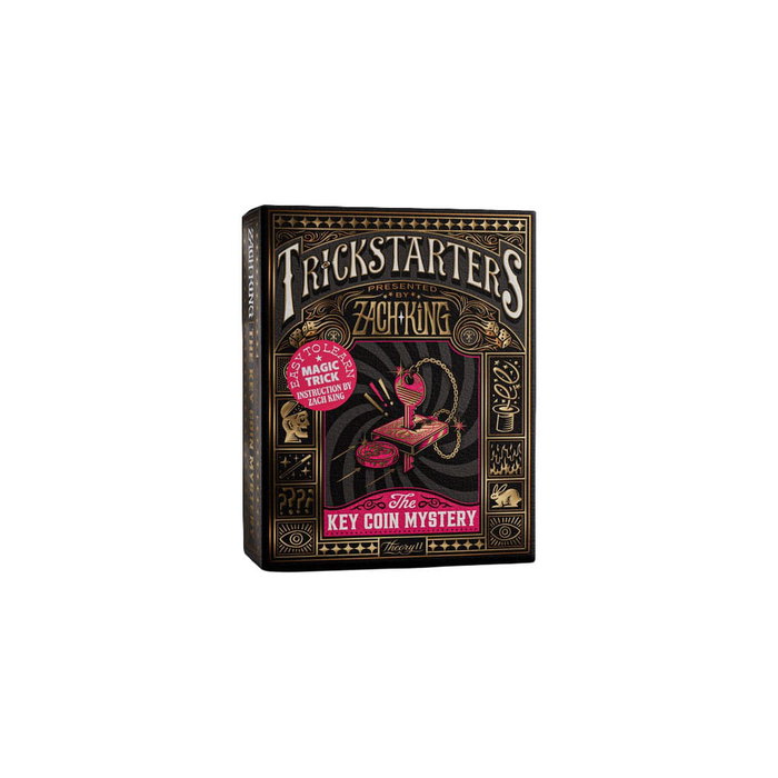 Trickstarters by Zach King Caja de trucos de magia The Key Coin Mystery Trickstarters by Zach King Caja de trucos de magia The Key Coin Mystery
