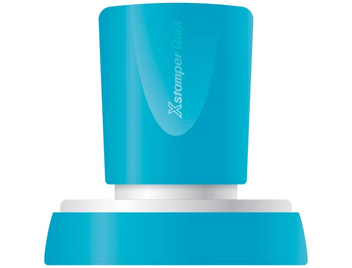 X'stamper Sello Quix Redondo Personalizable Negro Diámetro 38 mm Q-53