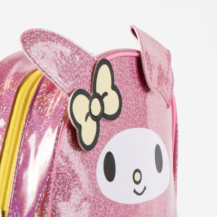 Cerdá Mochila Infantil Hello Kitty y My Melody Rosa 25x30x12 cm