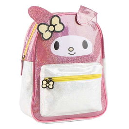 Cerdá Mochila Infantil Hello Kitty y My Melody Rosa 25x30x12 cm