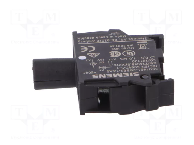 Siemens 3SU14012BB601AA0 Módulo LED Blanco con LED Integrado AC/DC 24V, Conexión por Tornillo Siemens 3SU14012BB601AA0 Módulo LED Blanco con LED Integrado AC/DC 24V, Conexión por Tornillo