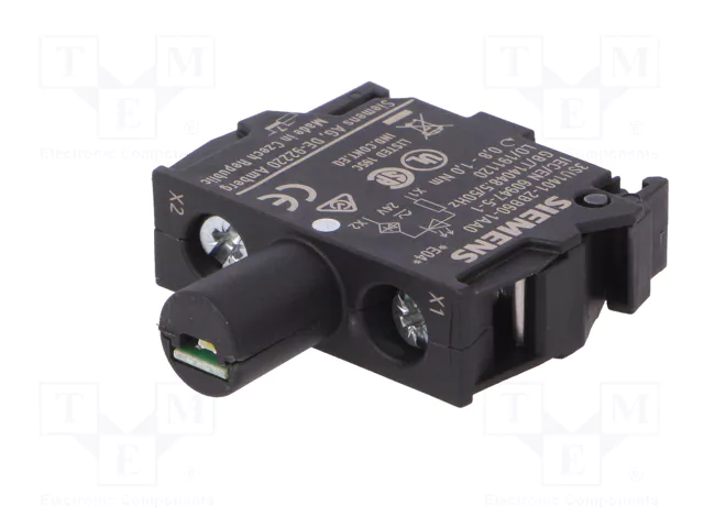 Siemens 3SU14012BB601AA0 Módulo LED Blanco con LED Integrado AC/DC 24V, Conexión por Tornillo Siemens 3SU14012BB601AA0 Módulo LED Blanco con LED Integrado AC/DC 24V, Conexión por Tornillo