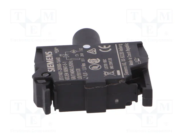 Siemens 3SU14012BB601AA0 Módulo LED Blanco con LED Integrado AC/DC 24V, Conexión por Tornillo Siemens 3SU14012BB601AA0 Módulo LED Blanco con LED Integrado AC/DC 24V, Conexión por Tornillo