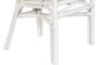 DKD Home Decor Silla Balines Blanco 50 x 56 x 77 cm (2 Unidades)