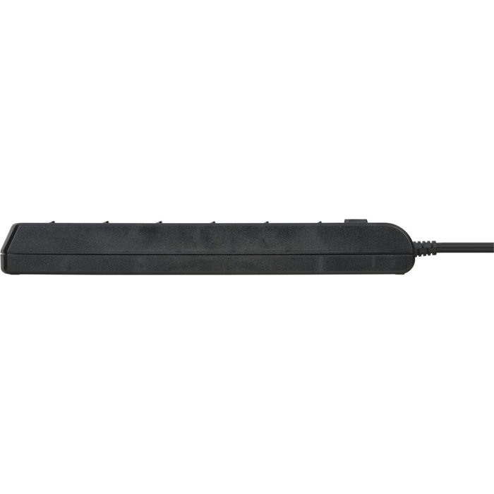 Brennenstuhl Socket Line Regleta de 6 vías con interruptor, 2 m