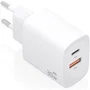 Aisens Cargador GaN A110-0952 30W con 1xUSB Tipo-C y 1xUSB Blanco