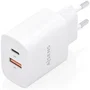 Aisens Cargador GaN A110-0952 30W con 1xUSB Tipo-C y 1xUSB Blanco