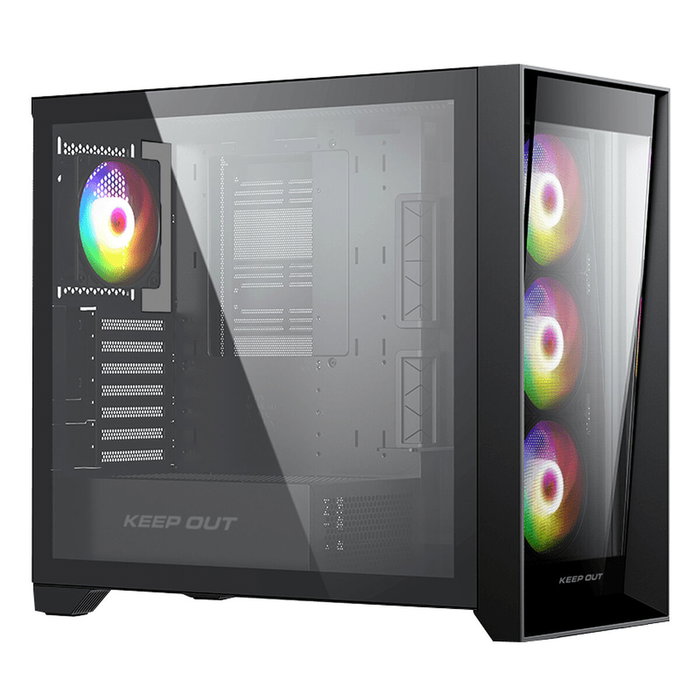Keepout XC-911PROXL+ Caja de torre gaming ARGB con USB Type-C Keepout XC-911PROXL+ Caja de torre gaming ARGB con USB Type-C