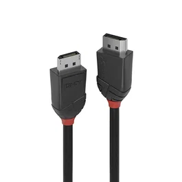 Lindy Cable DisplayPort 1.2 Black Line 2m Negro