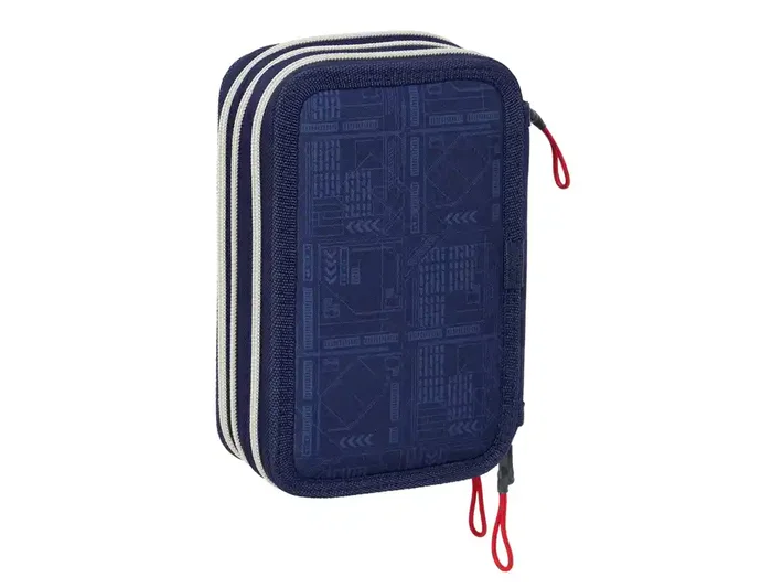 Safta Plumier Escolar Star Wars Triple Cremallera 37 Piezas - 195 x 125 x 55 mm
