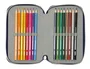 Safta Plumier Escolar Star Wars Triple Cremallera 37 Piezas - 195 x 125 x 55 mm