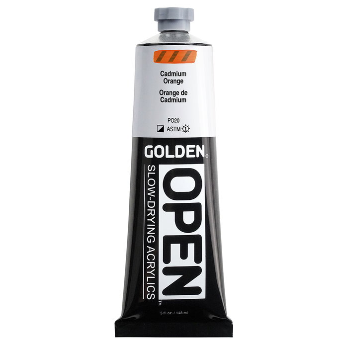 Golden OPEN Colores Acrílicos Naranja de Cadmio 148 ml Golden OPEN Colores Acrílicos Naranja de Cadmio 148 ml