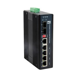 LevelOne IES-0600 Switch Industrial de 6 Puertos Gigabit