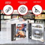 Evoretro Pack de 25 Cajas de PET con Protector para PS1, Single CD y Dreamcast
