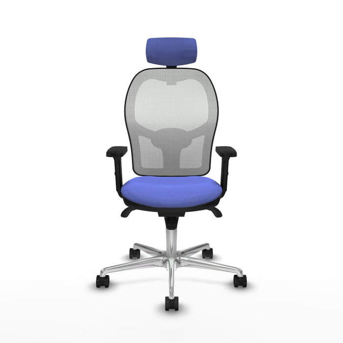 PIQUERAS Y CRESPO Silla de oficina Jorquera Azul claro y Blanco PIQUERAS Y CRESPO Silla de oficina Jorquera Azul claro y Blanco