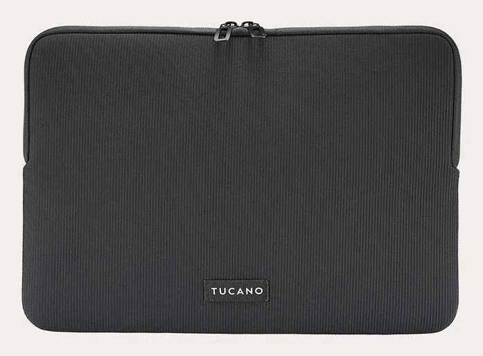 Tucano Colore Maletín Toploader para Laptop/Portátil 40.6 cm (16") Compatible con MacBook Pro y Modelos de 15.6", Negro, Poliéster (PET)