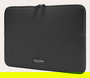 Tucano Colore Maletín Toploader para Laptop/Portátil 40.6 cm (16") Compatible con MacBook Pro y Modelos de 15.6", Negro, Poliéster (PET)