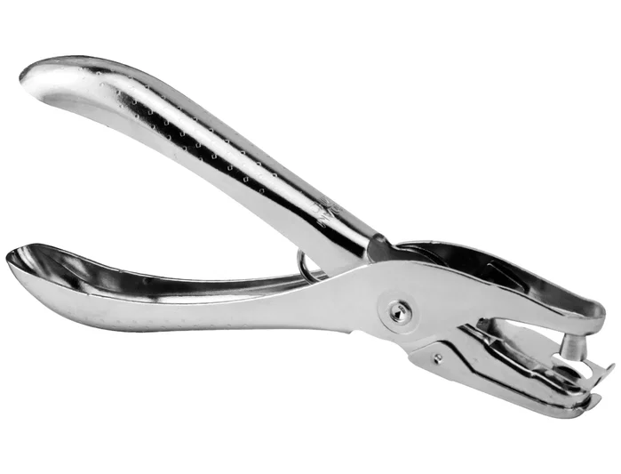 Q-connect Taladrador KF18765 de tenaza metálico cromado con abertura de 6 mm