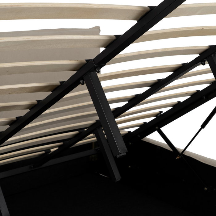 Cama Canapé Beige Tejido Dormitorio 196 X 215 X 97 cm