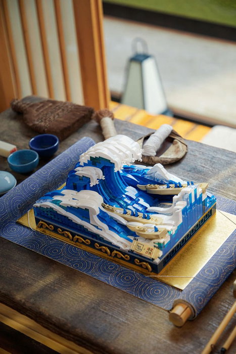 Pantasy Original Kit de Construcción The Great Wave Of Kanagawa Pantasy Original Kit de Construcción The Great Wave Of Kanagawa