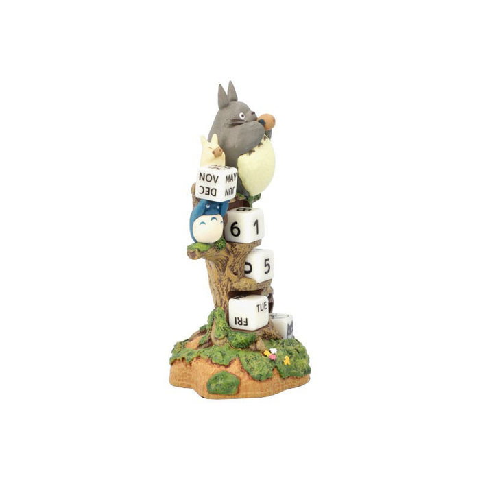 Mi vecino Totoro Estatua Three-wheeler Diorama / Calendar 11 cm *Edición inglés*