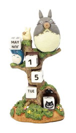 Mi vecino Totoro Estatua Three-wheeler Diorama / Calendar 11 cm *Edición inglés*
