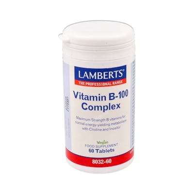 Lamberts Vitamina B-100 Complex 60 tabletas