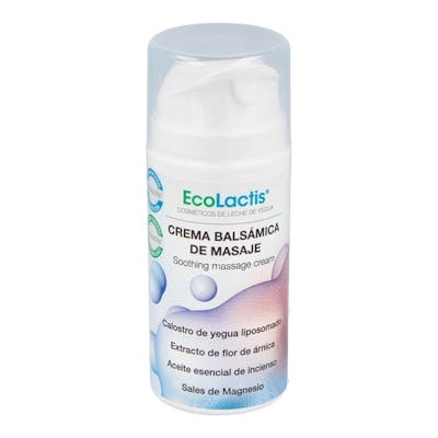 Ecolactis Crema Balsamica Calostro-Arnica-Incienso-Magnesio 100Ml. Regenerativa para Músculos y Articulaciones