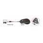 DeLOCK 12527 Ratón Ergonómico Vertical Óptico USB Negro y Gris