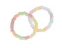 Innspiro Cuentas de plástico eco Grosella Multicolor Fluorescente 9mm