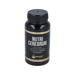 COMDIET Nutricerebrum 60Cap Suplemento 60 Cápsulas para la Memoria y Función Cognitiva con Ginkgo Biloba y Vitaminas B