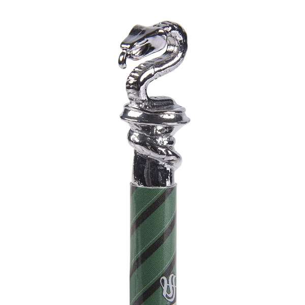 Cerdá Bolígrafo Harry Potter Slytherin Verde, 100% Plástico ABS. Artículo de papelería coleccionable para fans de la saga mágica