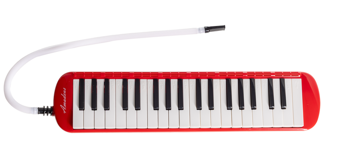 Amadeus Melódica 37 teclas Roja con Estuche Amadeus Melódica 37 teclas Roja con Estuche