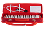 Amadeus Melódica 37 teclas Roja con Estuche