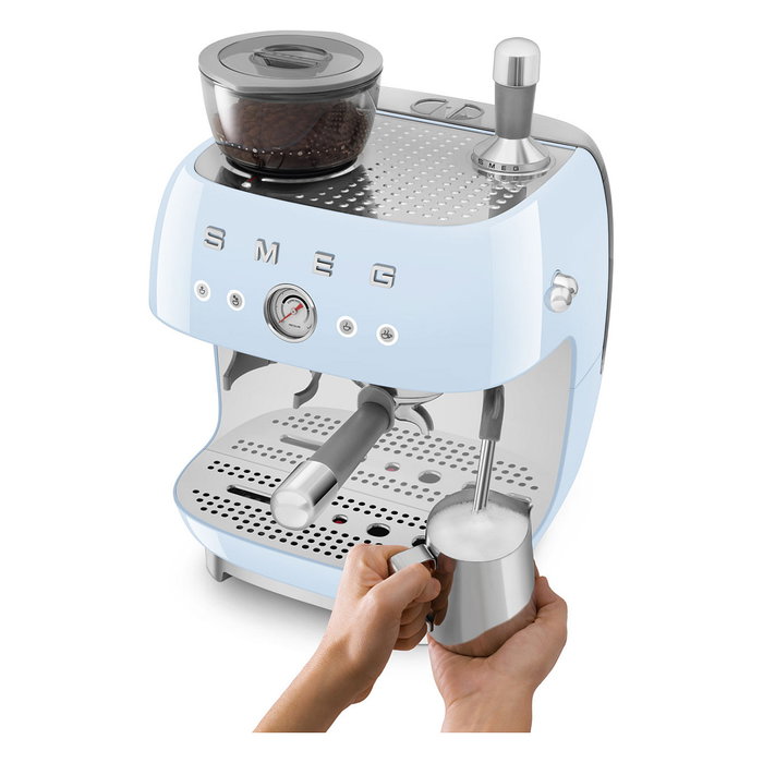 Smeg EGF03PBEU Máquina espresso 50s Style Azul Pastel
