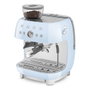Smeg EGF03PBEU Máquina espresso 50s Style Azul Pastel