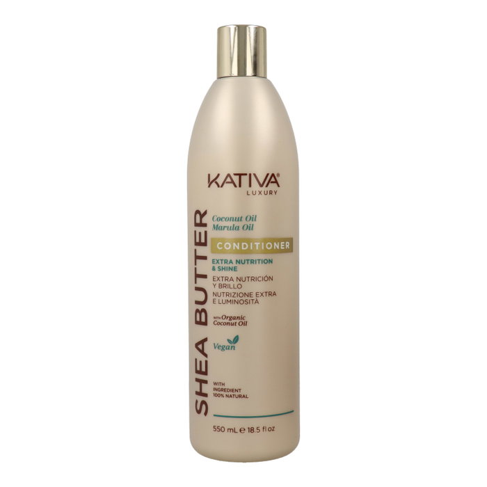 Kativa Shea Butter Coconut & Marula Oil Conditioner 550 ml