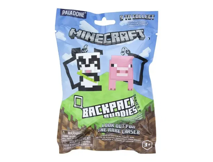 Paladone Minecraft Backpack Buddies Temporada 2 - Figuras con colgante