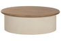 DKD Home Decor Mesa de Centro MDF Abeto 100x60x35 Crema