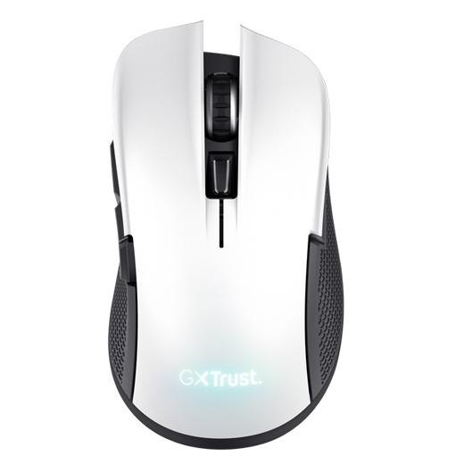 Trust Ratón Gaming GXT 923 W Inalámbrico Recargable 7200 DPI 6 Botones Diestro Iluminación LED Blanco Trust Ratón Gaming GXT 923 W Inalámbrico Recargable 7200 DPI 6 Botones Diestro Iluminación LED Blanco