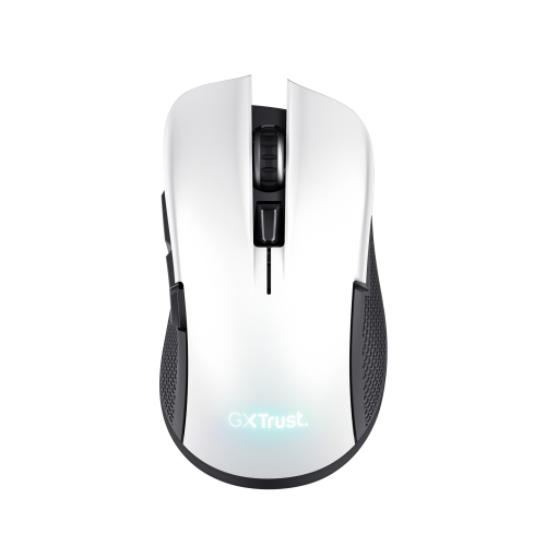 Trust GXT 923W Ybar Ratón Gaming Inalámbrico 7200 DPI Blanco