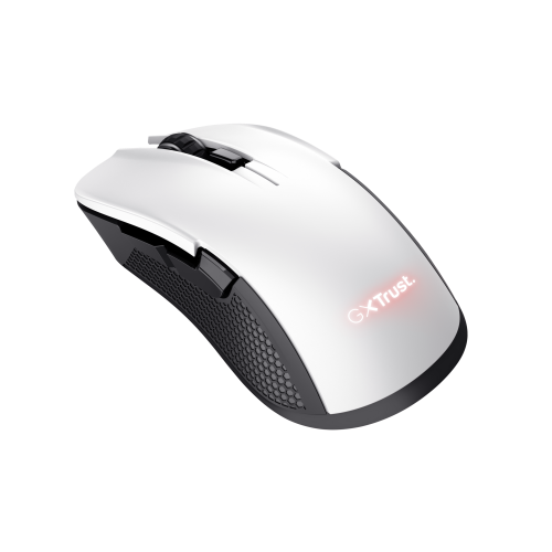 Trust GXT 923W Ybar Ratón Gaming Inalámbrico 7200 DPI Blanco