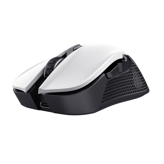 Trust GXT 923W Ybar Ratón Gaming Inalámbrico 7200 DPI Blanco