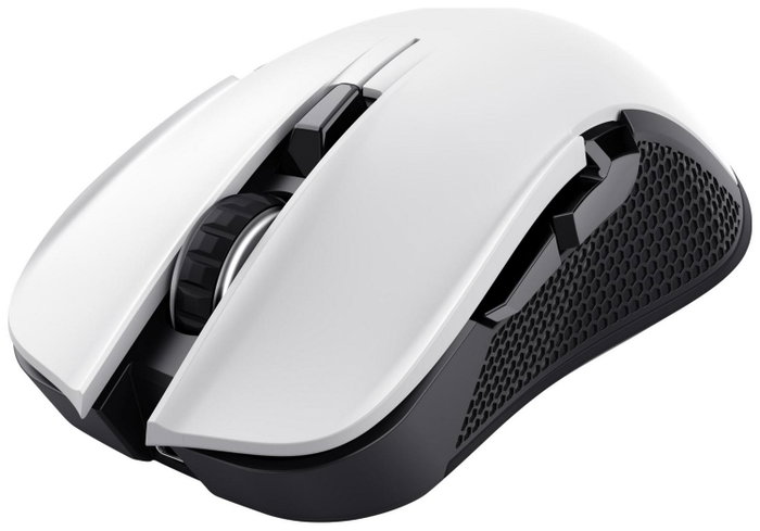 Trust GXT 923W Ybar Ratón Gaming Inalámbrico Blanco