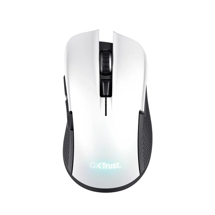 Trust GXT 923W YBAR Ratón Gaming Inalámbrico Blanco 7200 DPI
