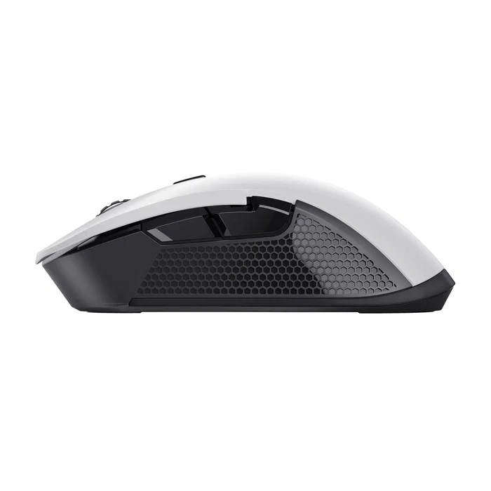 Trust GXT 923W YBAR Ratón Gaming Inalámbrico Blanco 7200 DPI