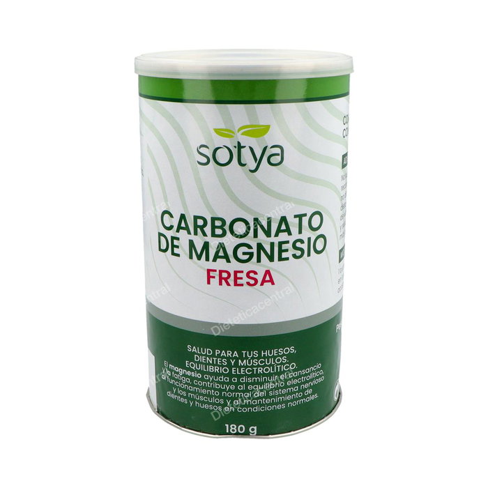 SOTYA Carbonato de Magnesio Fresa 180g SOTYA Carbonato de Magnesio Fresa 180g