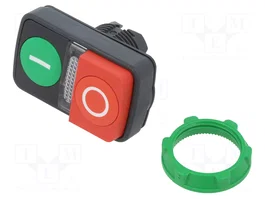 SCHNEIDER ELECTRIC Interruptor Doble Harmony XB5 Rojo/Verde 22mm