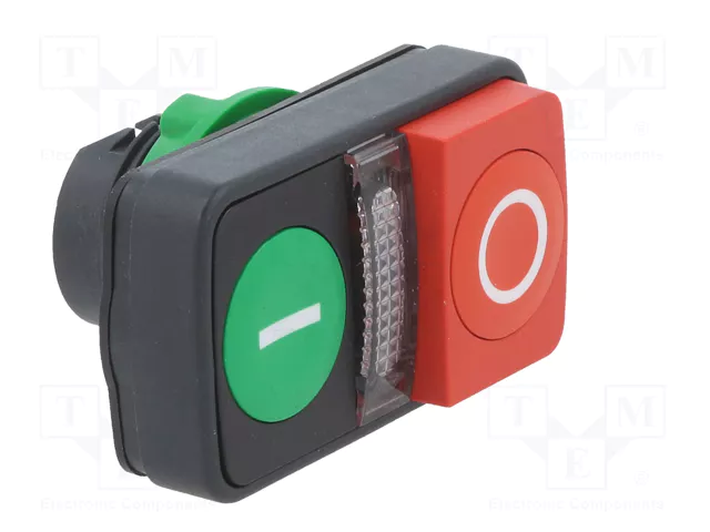 SCHNEIDER ELECTRIC Interruptor Doble Harmony XB5 Rojo/Verde 22mm SCHNEIDER ELECTRIC Interruptor Doble Harmony XB5 Rojo/Verde 22mm