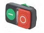 SCHNEIDER ELECTRIC Interruptor Doble Harmony XB5 Rojo/Verde 22mm